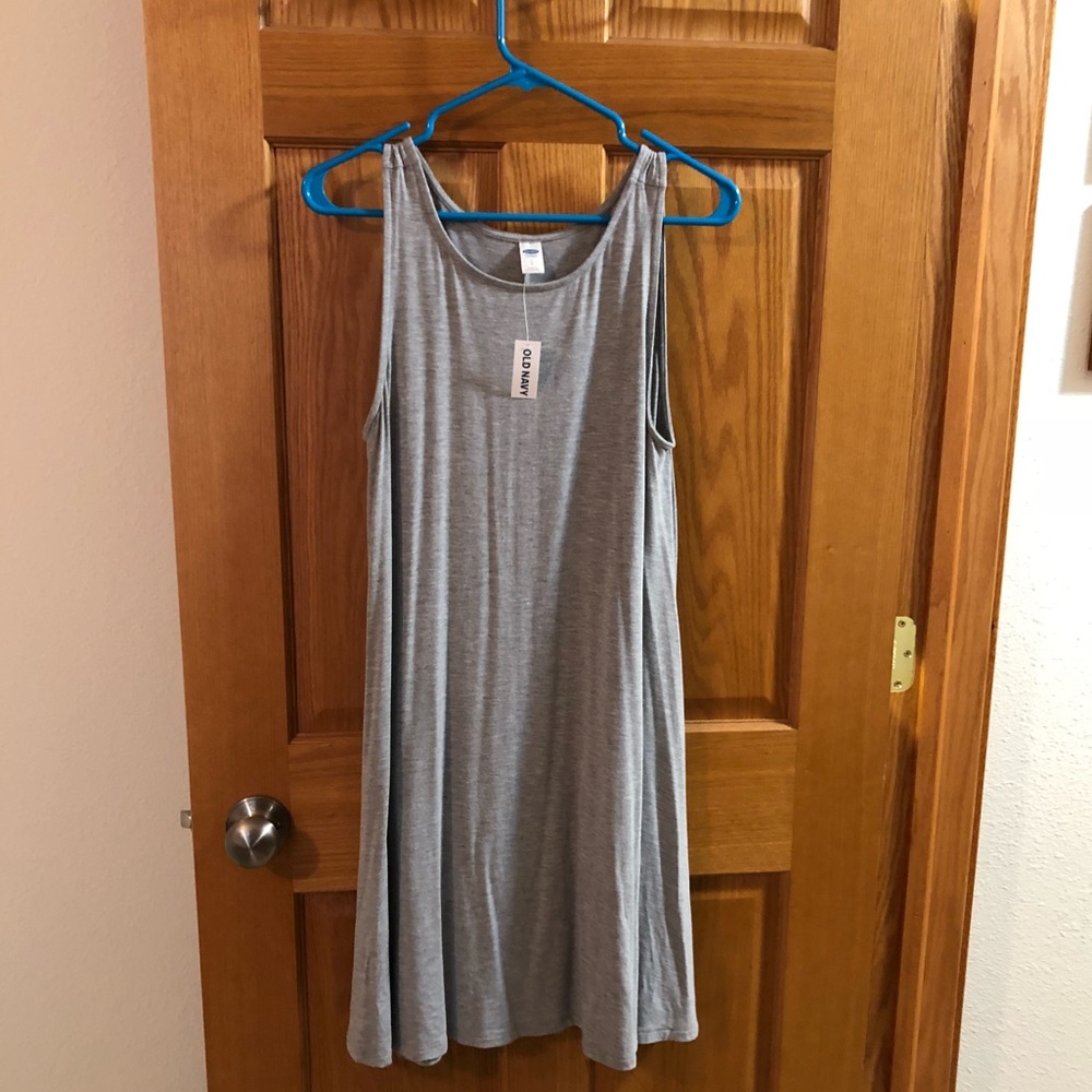 Old Navy Swing Dresses - Black and Grey